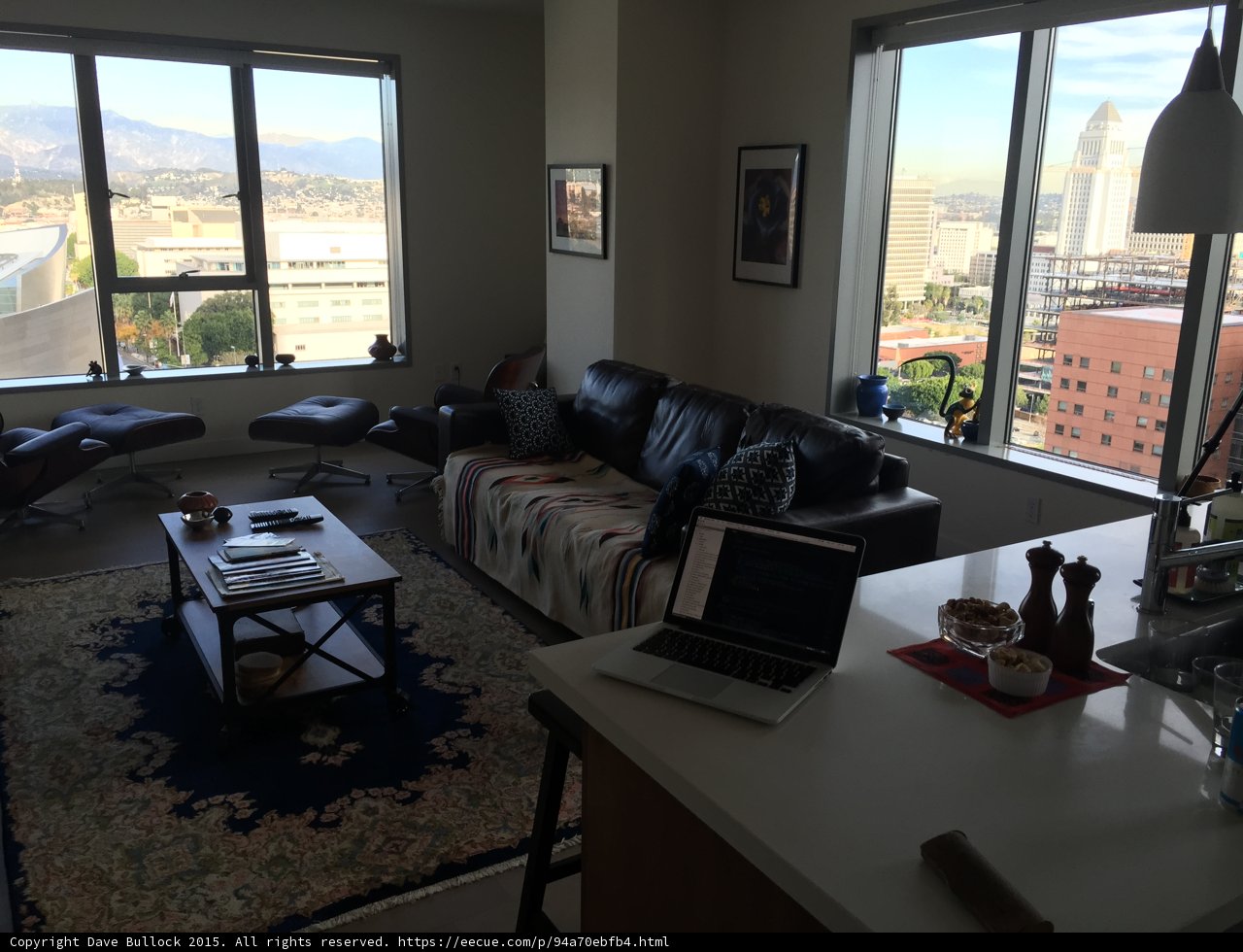 Modern DTLA Living Space