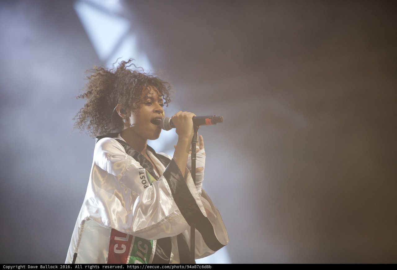 Afro sensation on stage