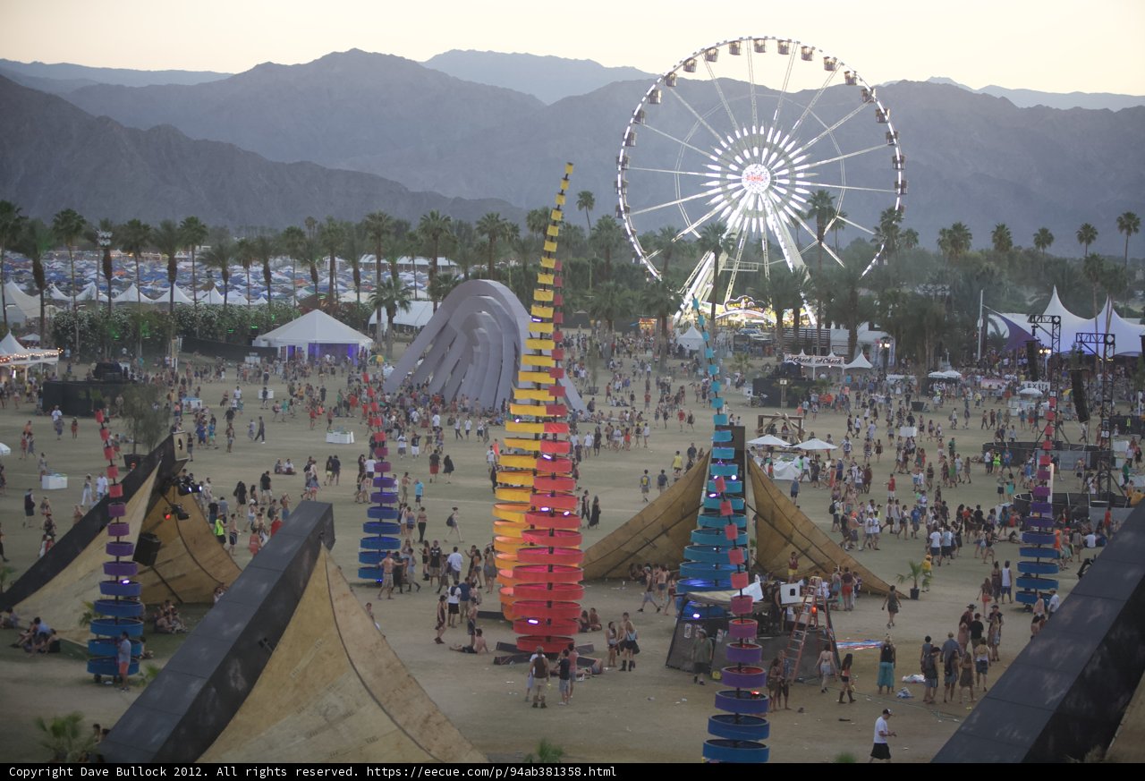 Fun and Crowds at Coachella Festival