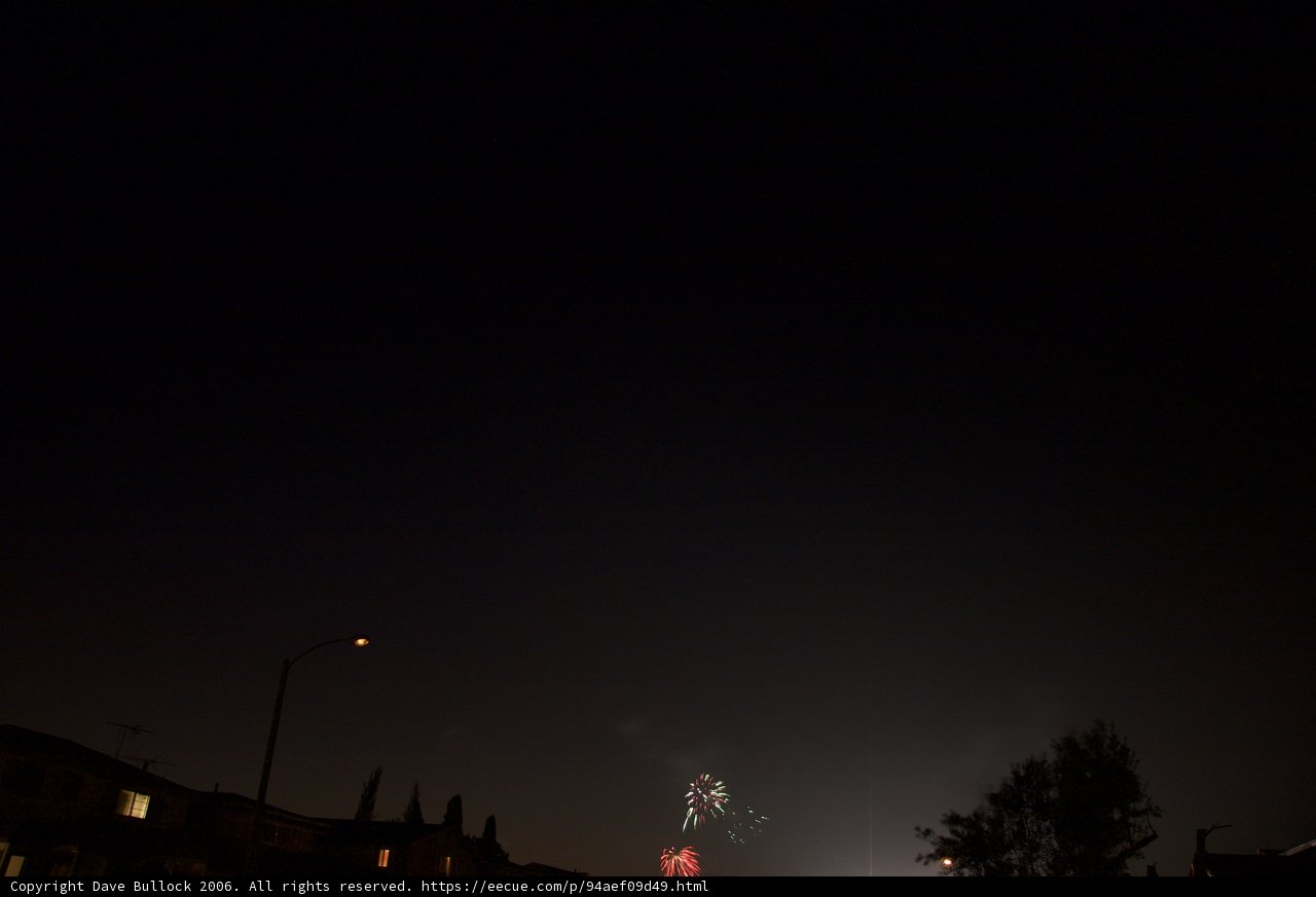 Explosive Light Show