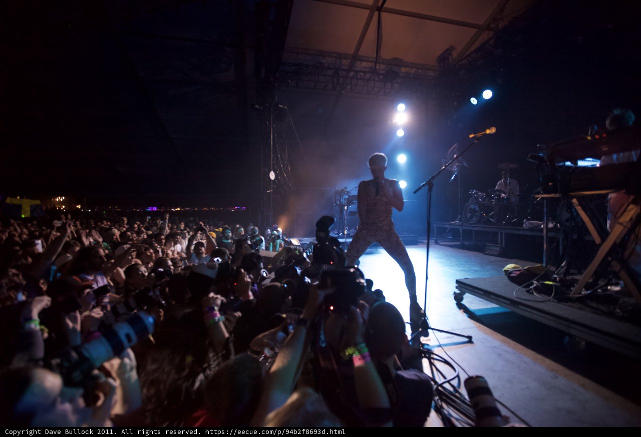 Rocking the Coachella Stage