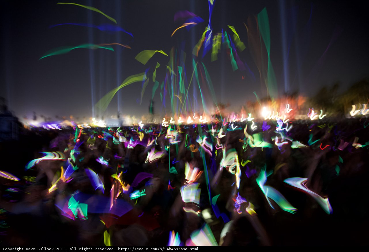 Urban Fireworks at Coachella Festival