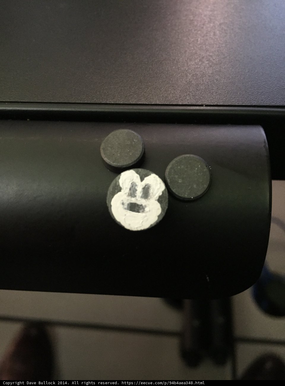 Mickey Mouse on the Desk
