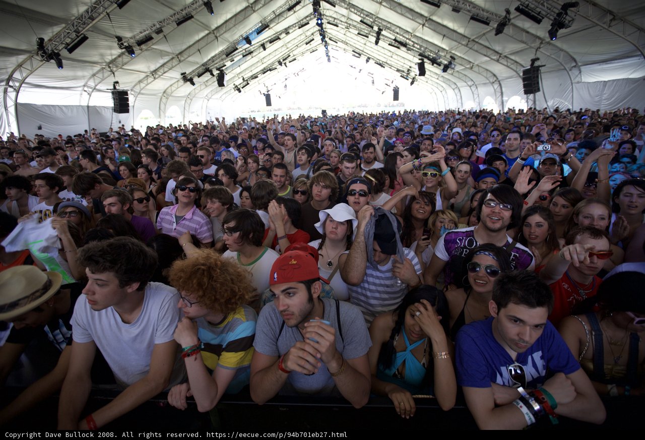 The Thrilling Atmosphere of Coachella 2008