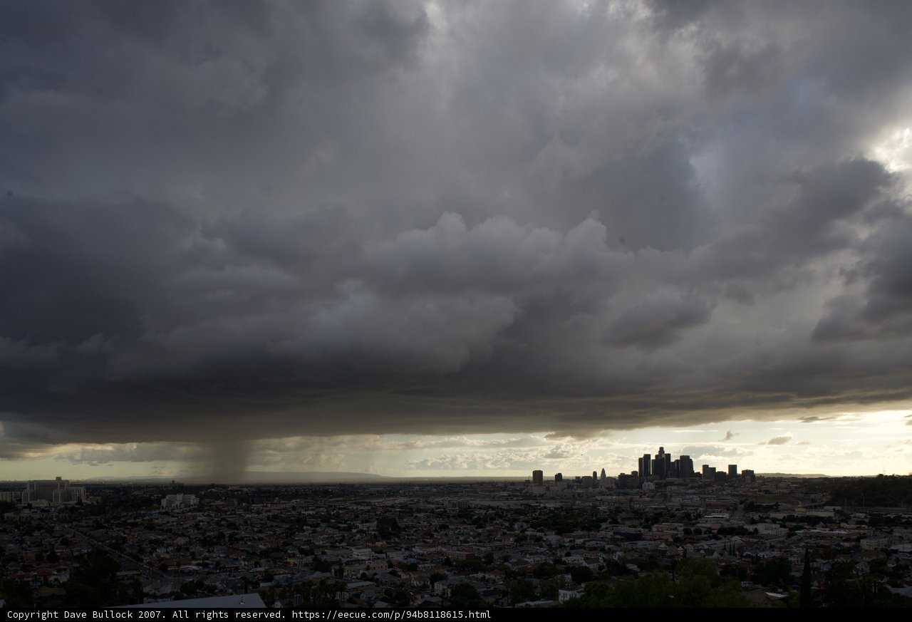 Stormy Skies Over LA