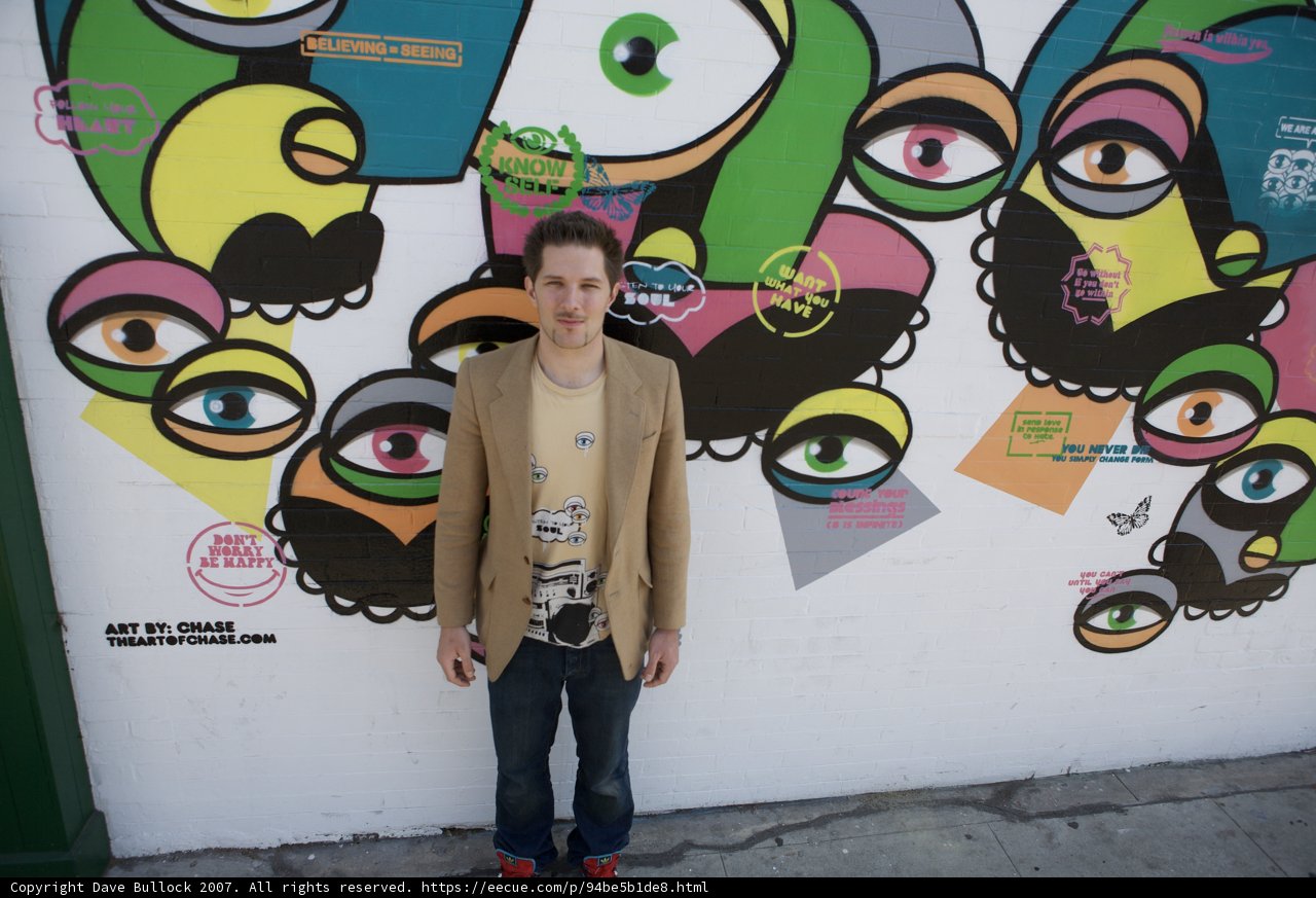Colorful Faces on the Wall