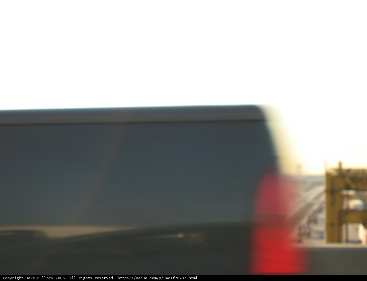 Blurred Rush on the Highway