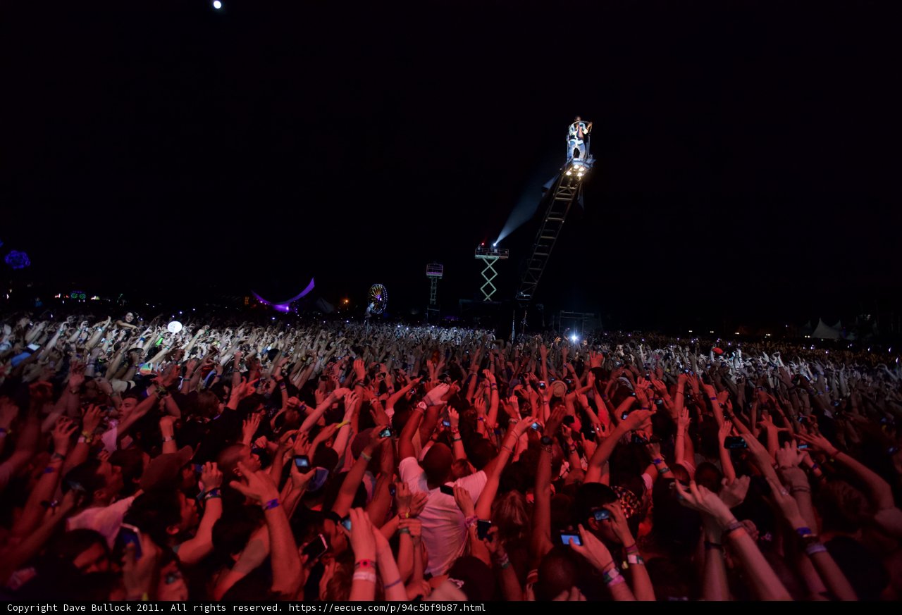 Hands Up at Coachella 2011
