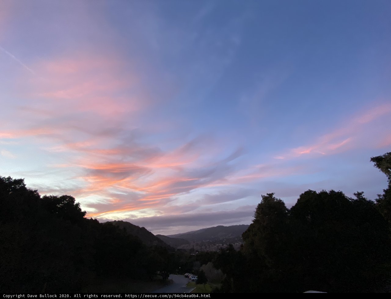 Majestic Sunset over Carmel Valley