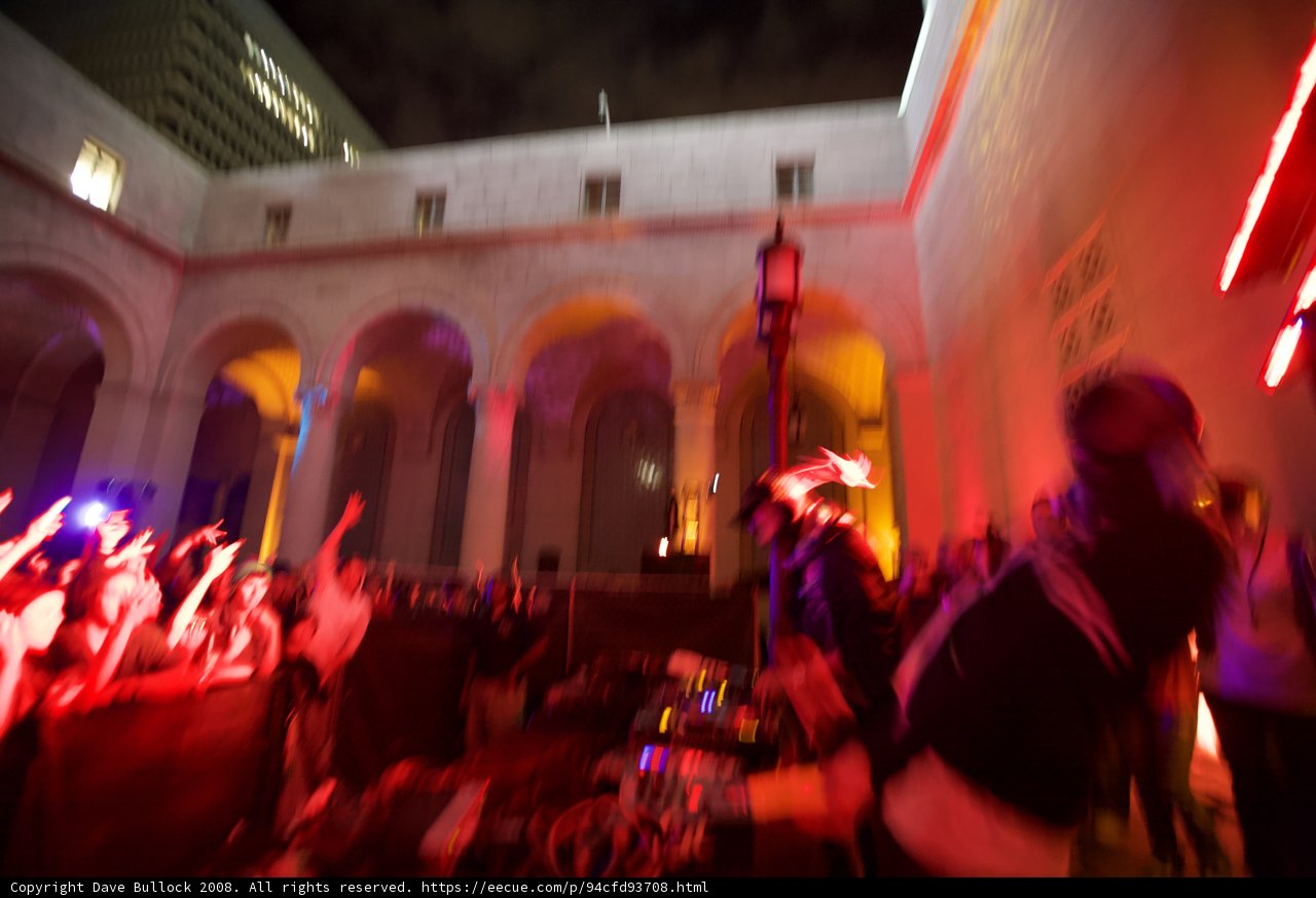 Nightclub Crowd in Full Swing