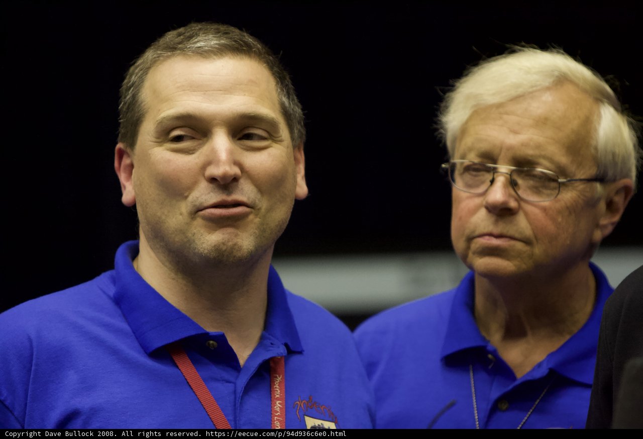 The Blue Shirted Duo