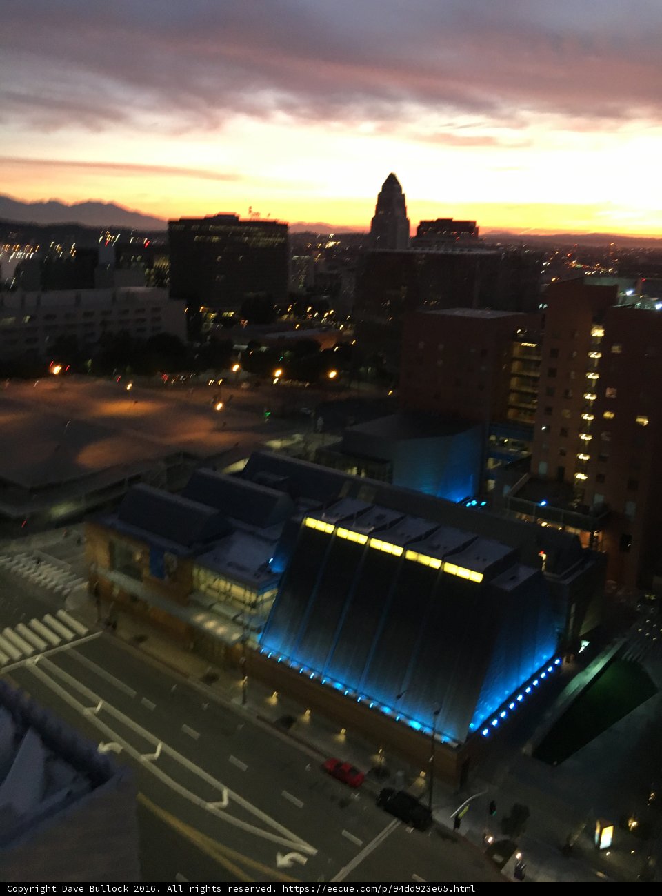 Dusk over the City of Angels