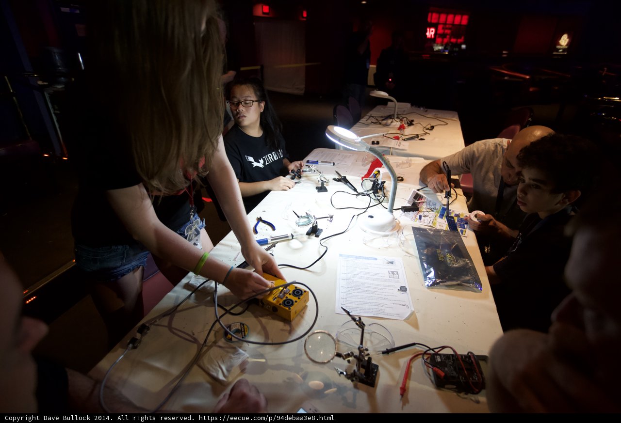 Electronics Workshop at Defcon 22