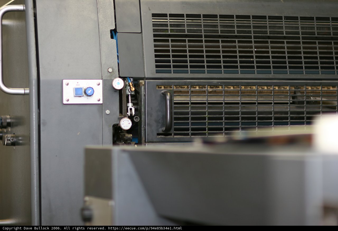 Industrial Printing Machine in APC Office