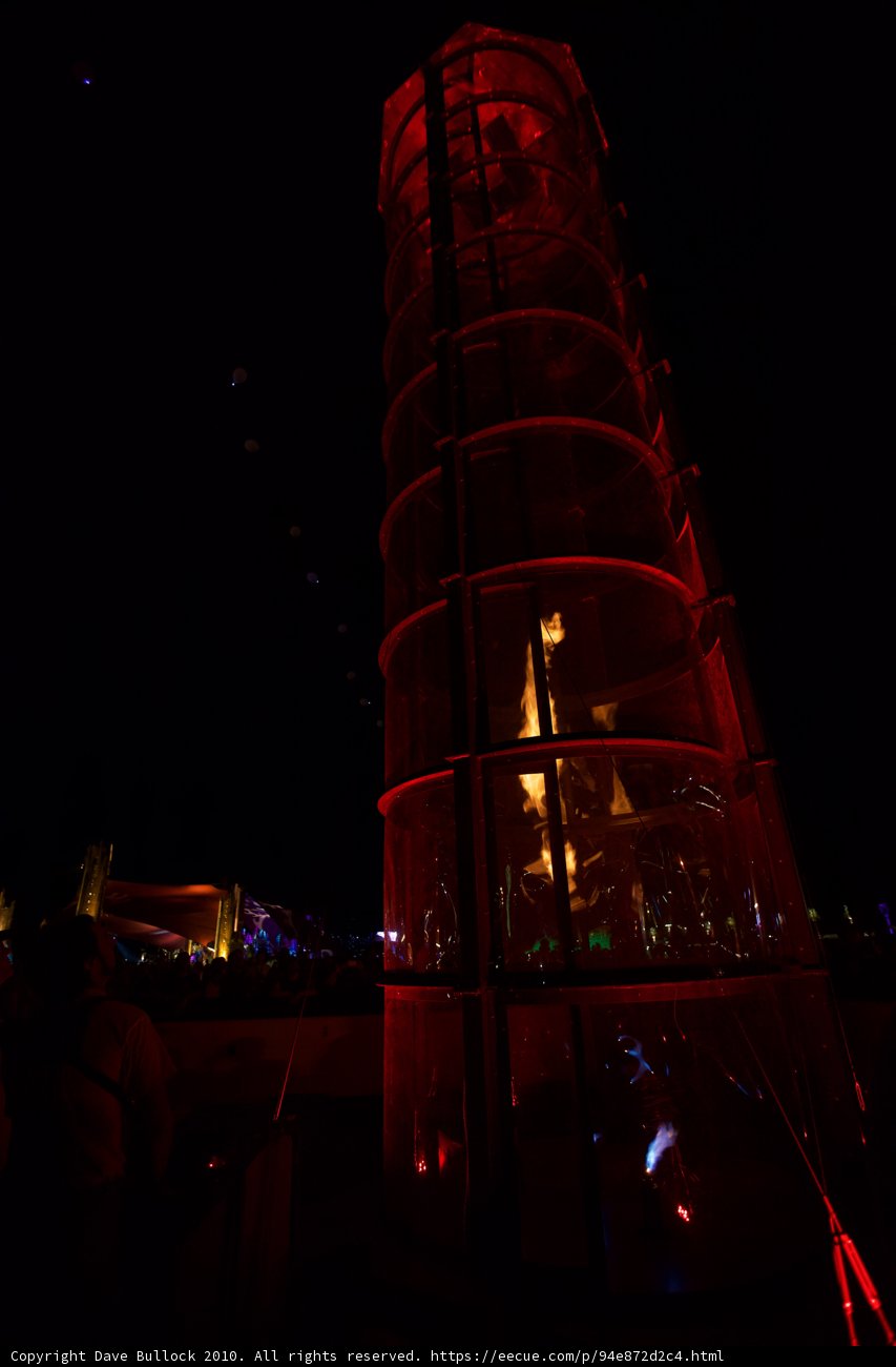 Towering over the Night Sky