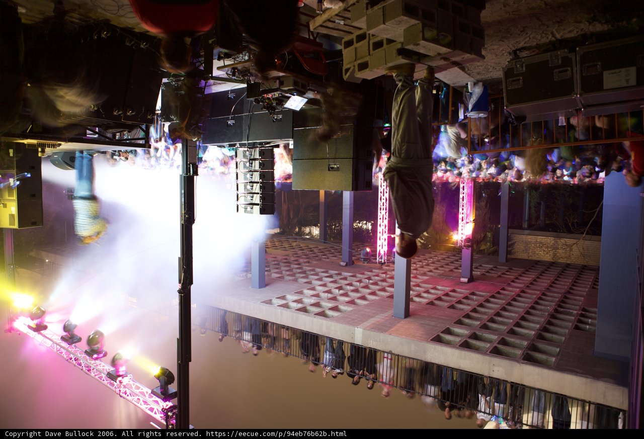 Stage Lights and Crowds
