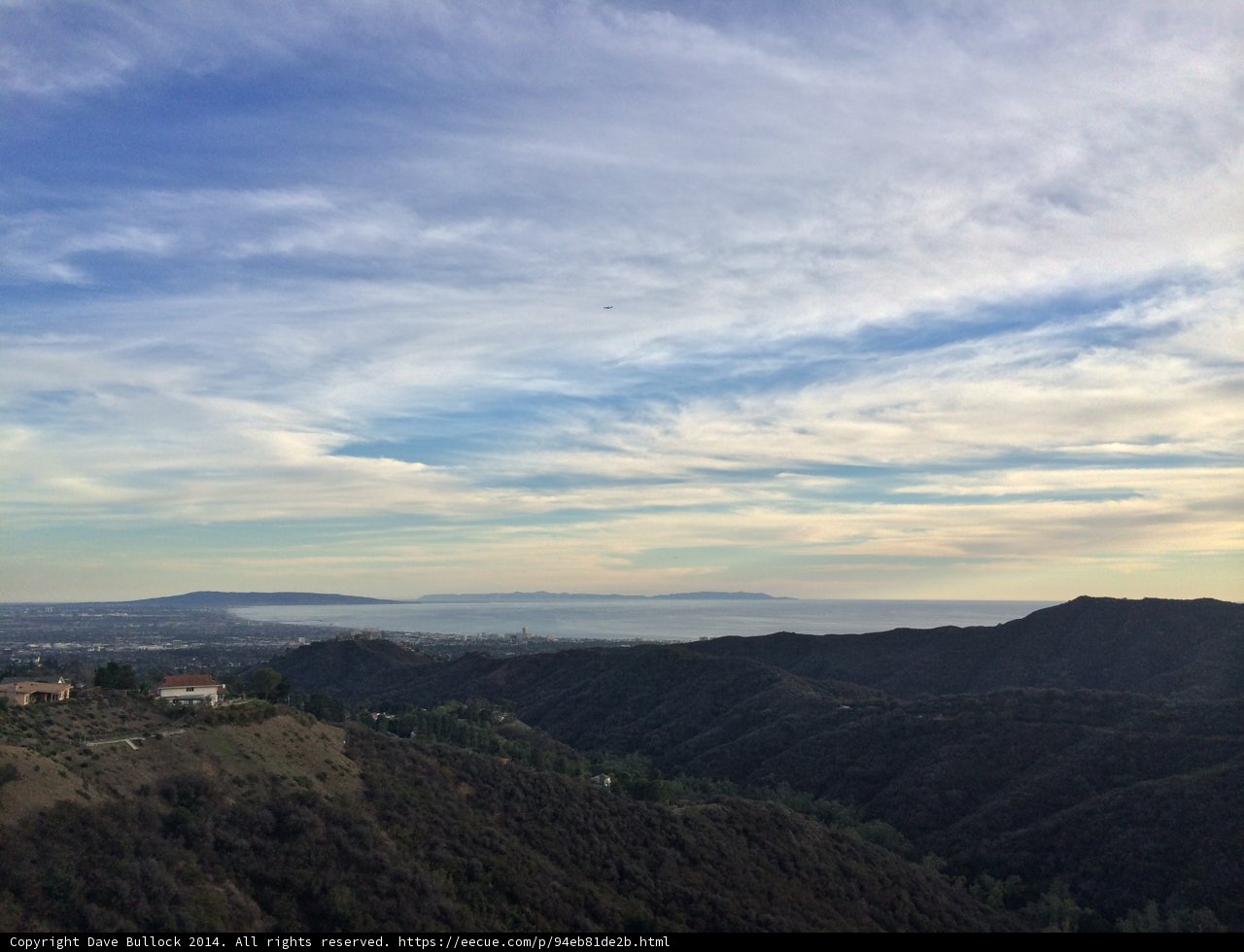 Majestic View of the Pacific from the Hills