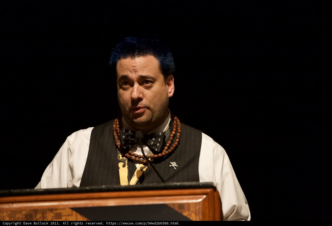 The Blue-Haired Speaker