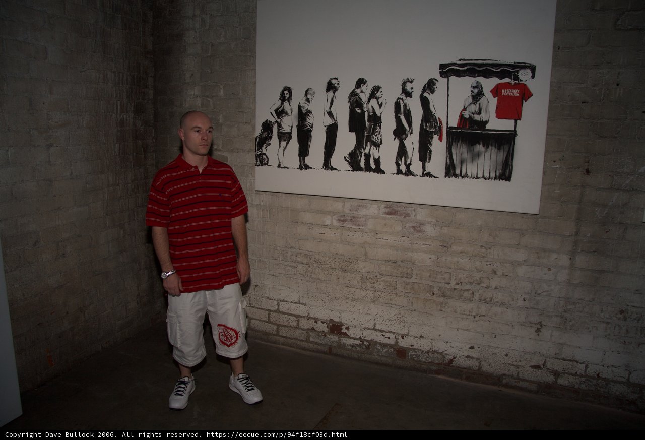 Standing before Art