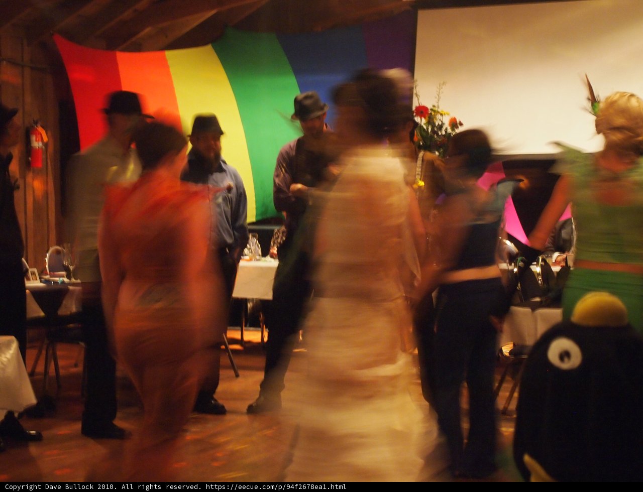 Flowers and Fun on the Dance Floor