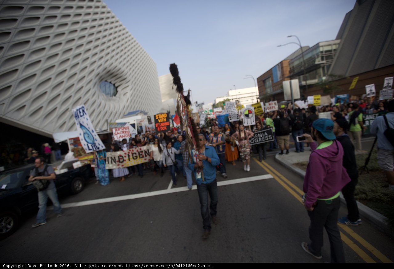 Pre-Coachella Protesters Take Over LA Streets