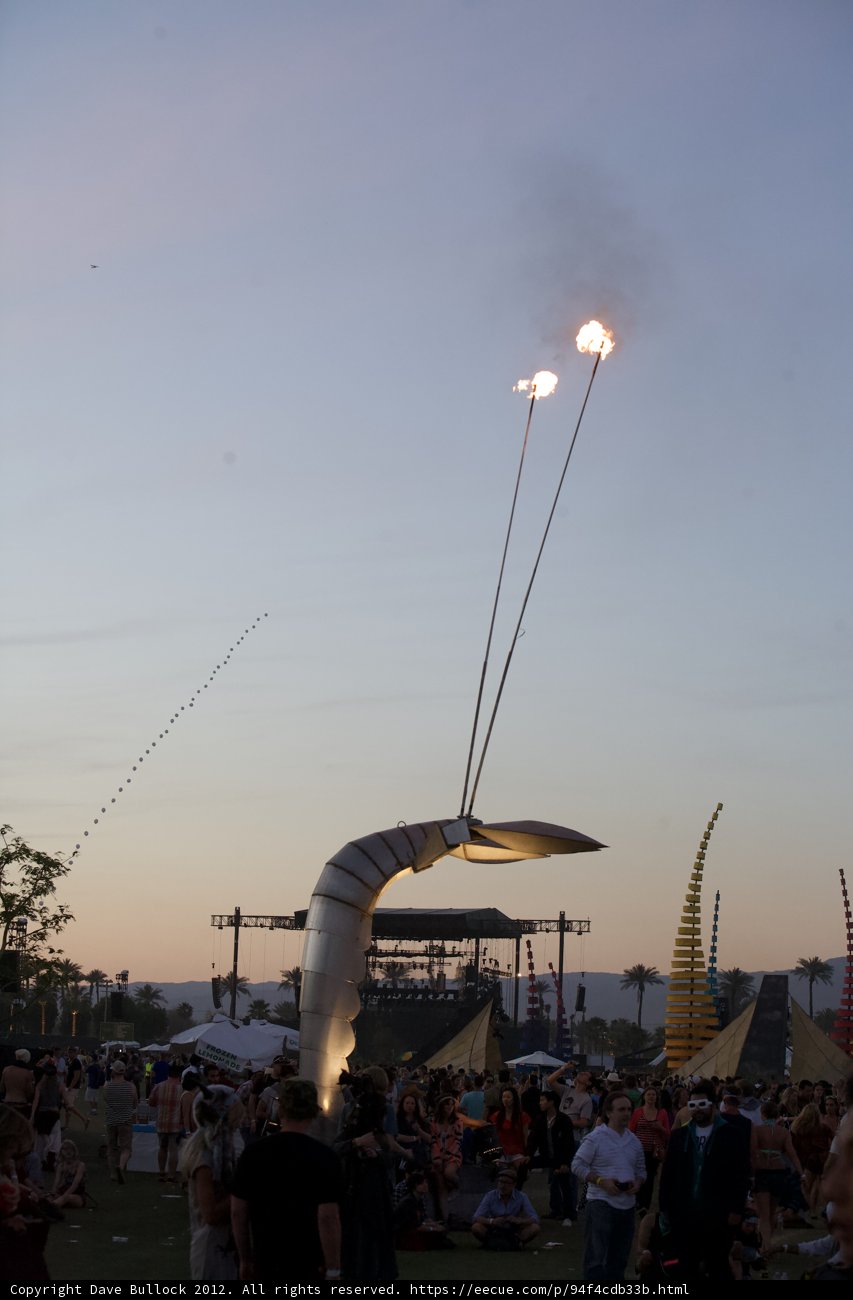 A Night of Music and Art at Coachella