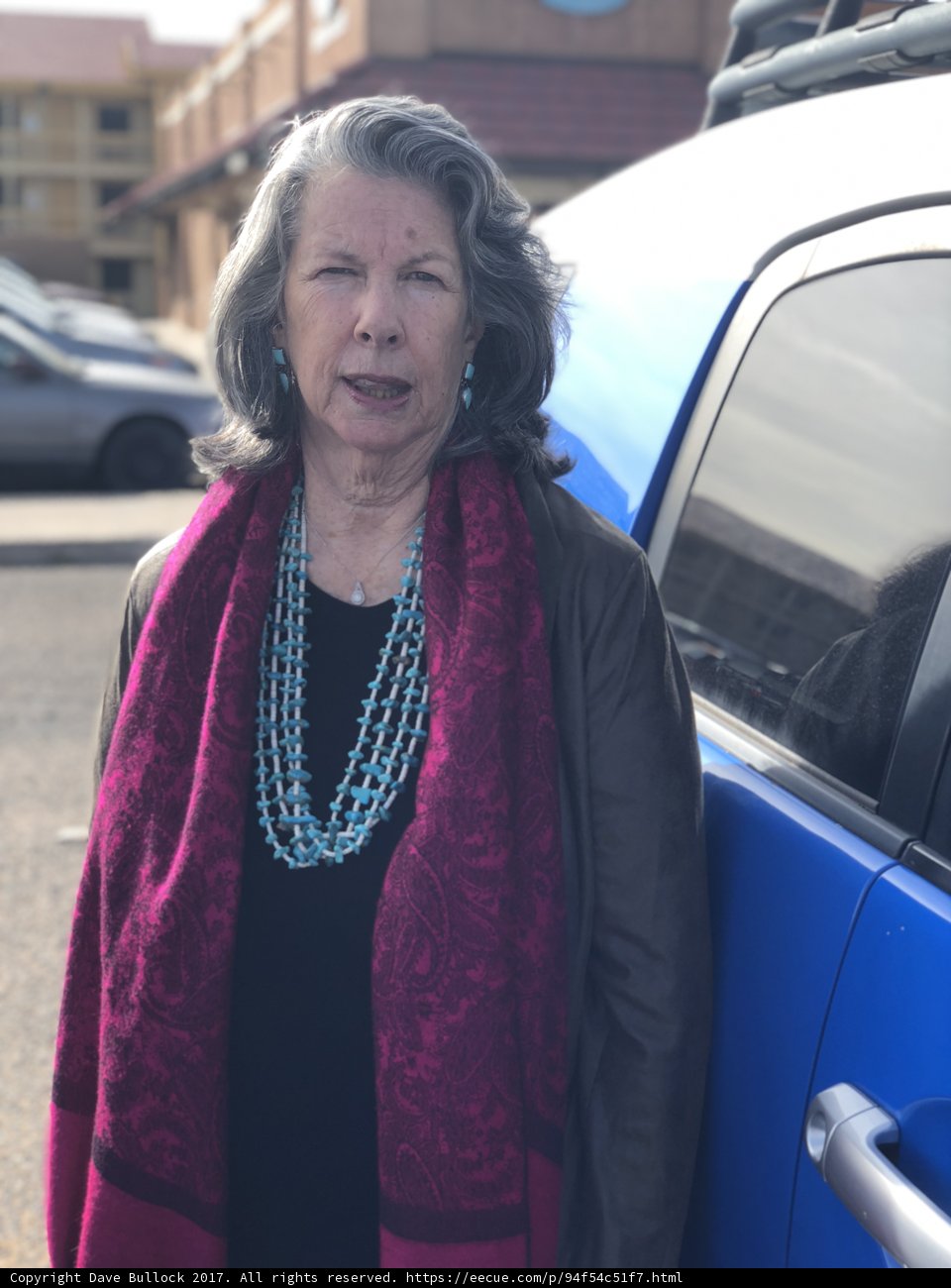 Lady in Blue
