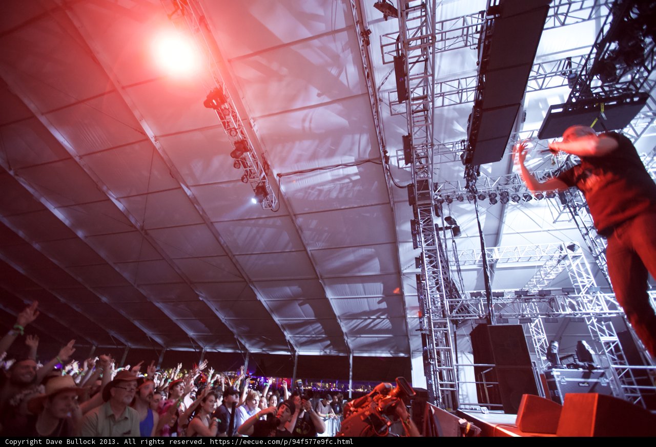 Rocking the Coachella Stage