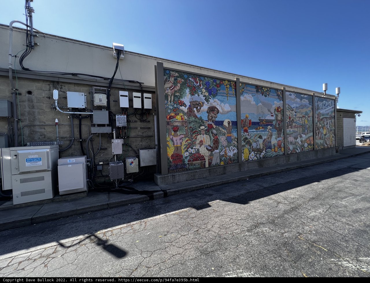 Colorful Mural Depicts City's Vibrancy