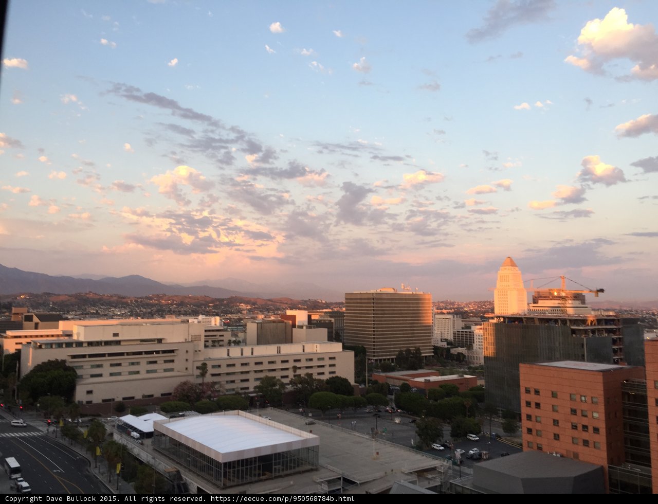 Metropolis in the Sunset