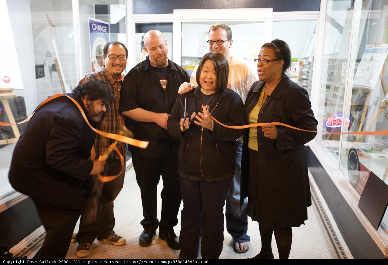 Grand Opening Celebration at Local Clothing Store