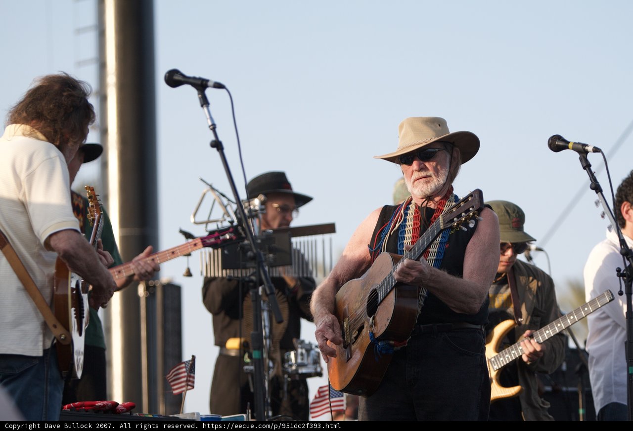 Willie Nelson's Coachella Sunday Performance