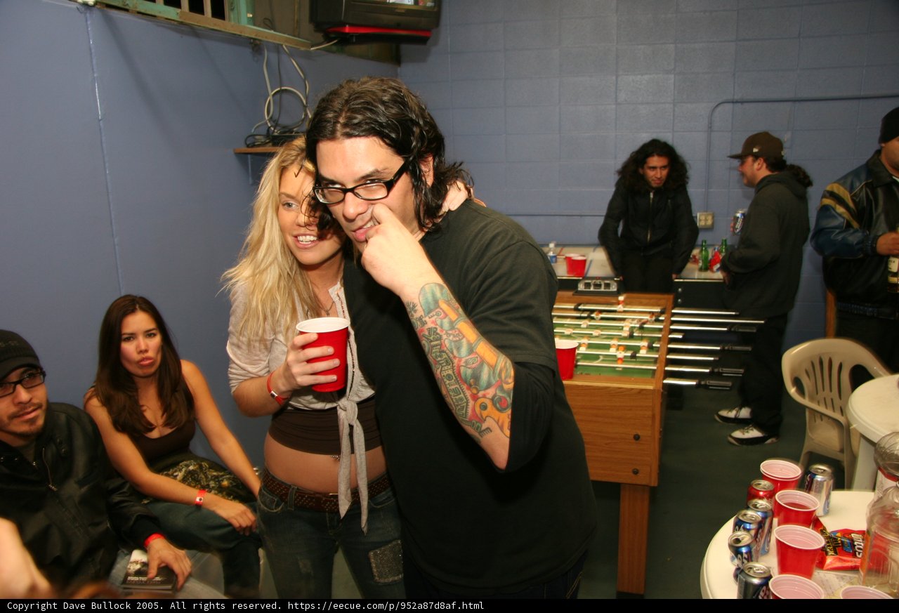 Tattooed Couple at the Pub