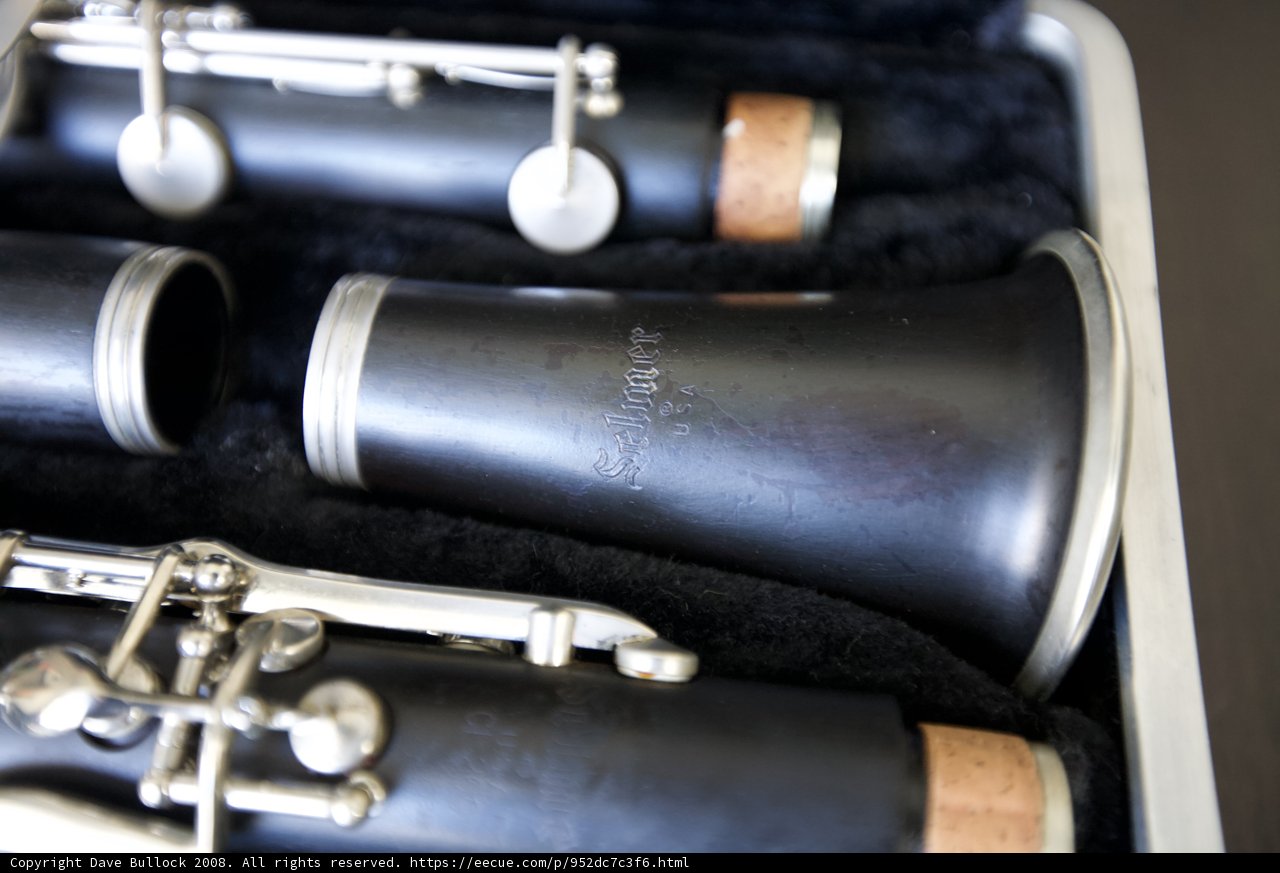 Selmer Clarinet in Black Case