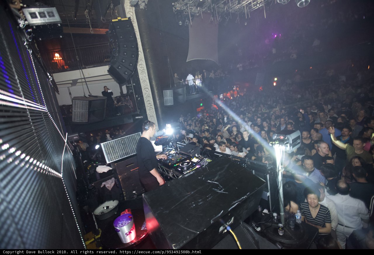 DJ Energizes the Night with Music