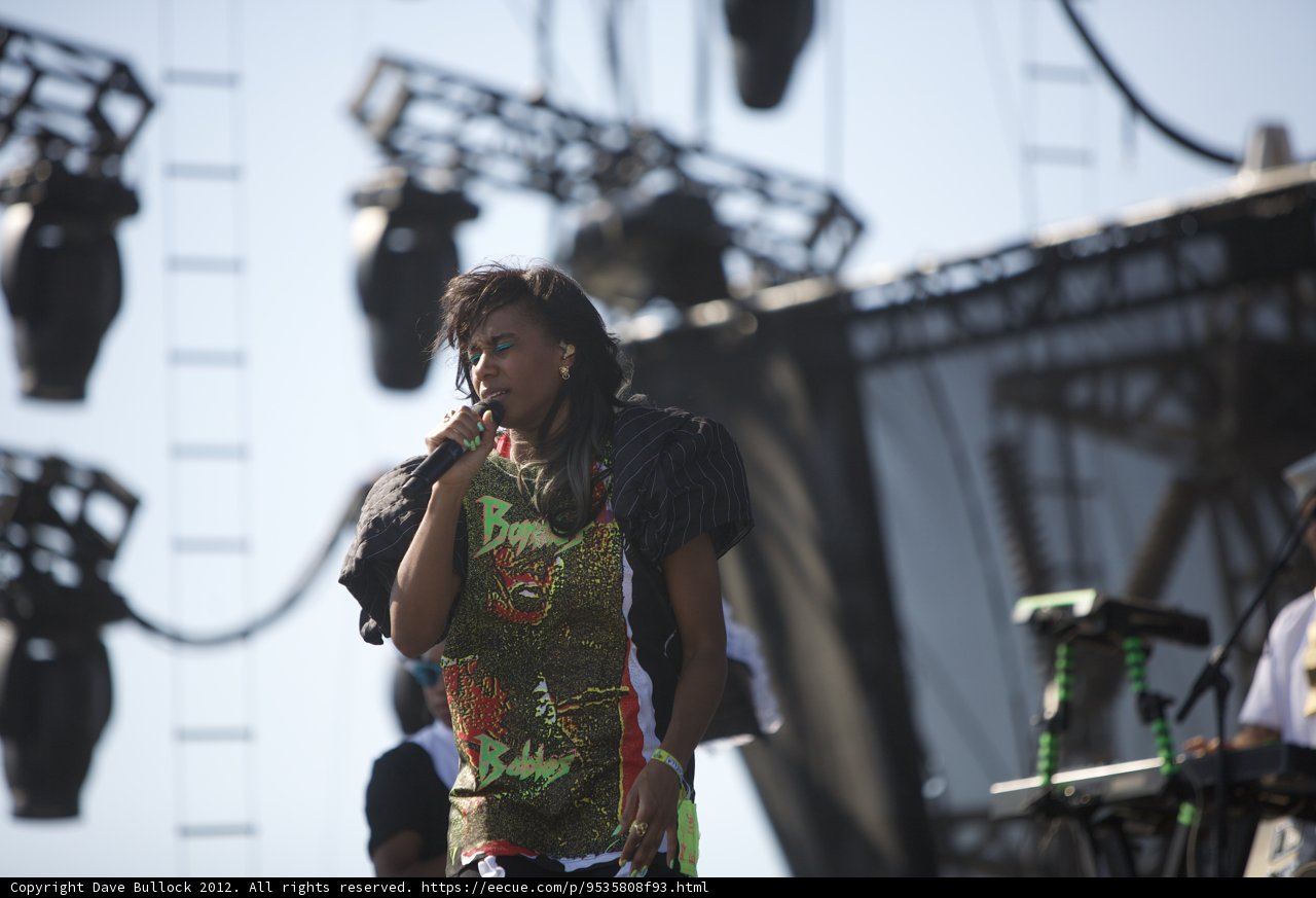 Santigold Rocks the Crowd at Coachella 2012