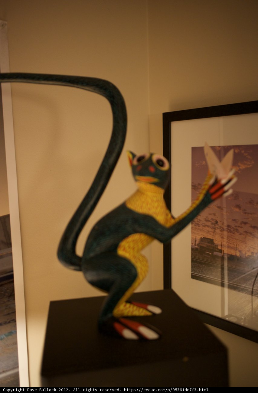Rainbow Lizard Statue