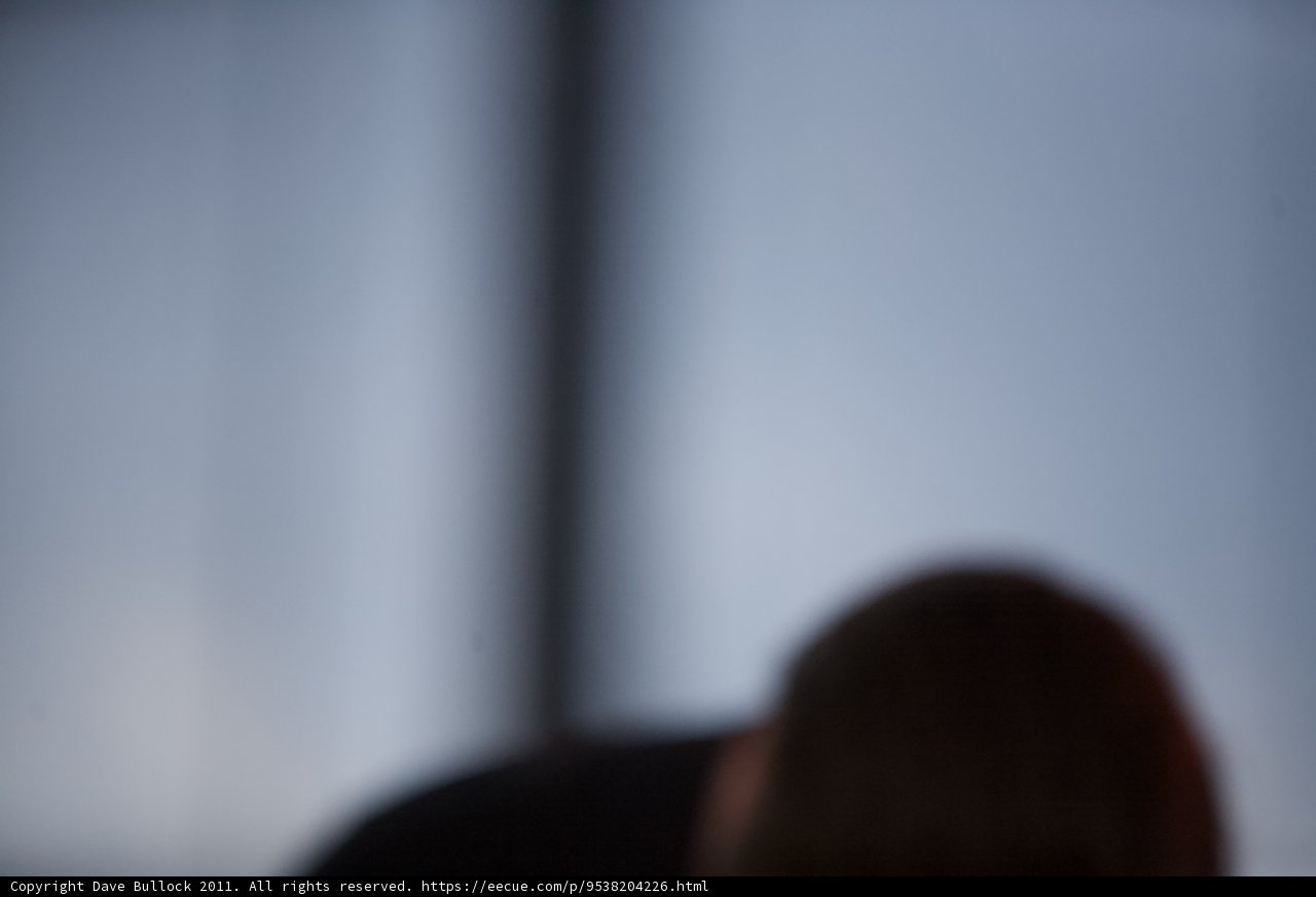 Blurry Hat Silhouette