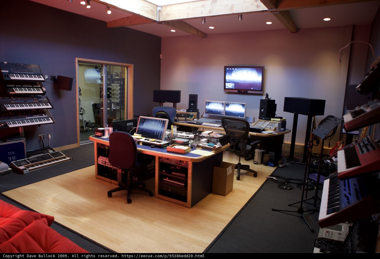 Inside the Crystal Method's 2009 Recording Studio