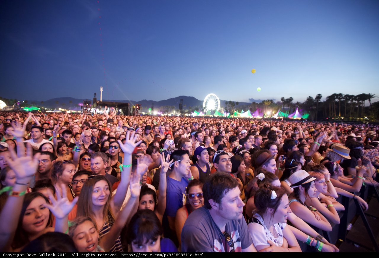 Coachella Music Festival: A Sea of Excited Faces
