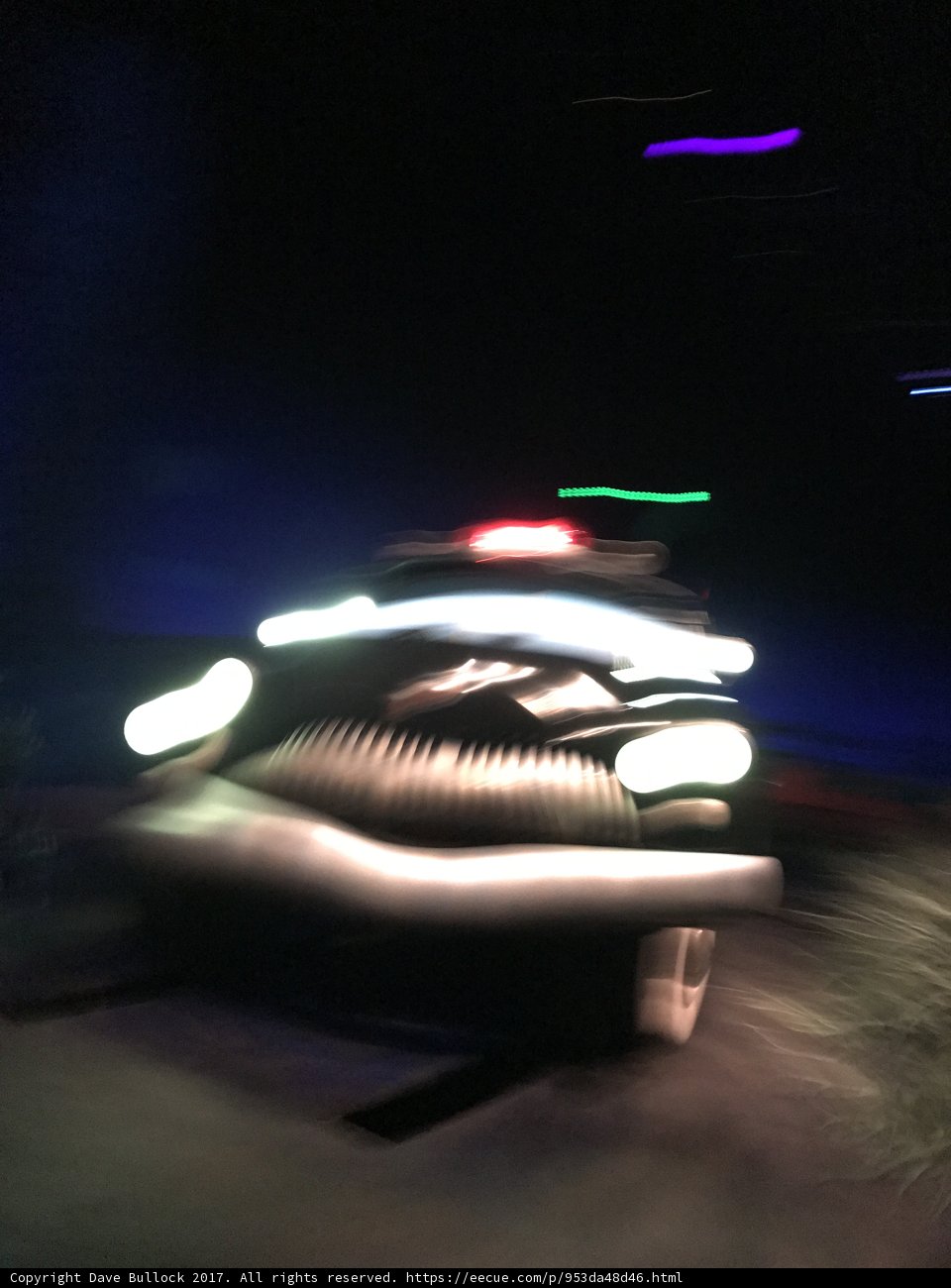 Blurry Night Ride
