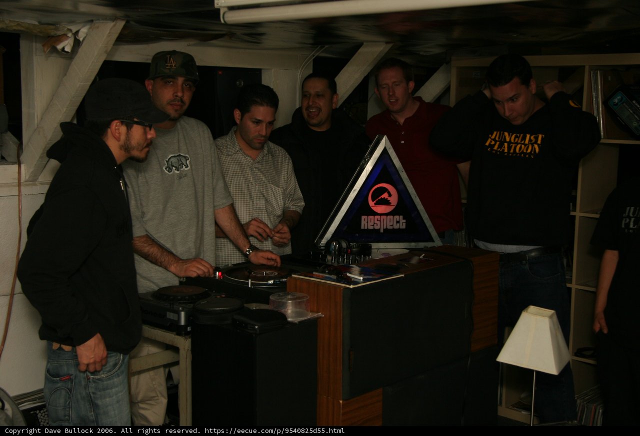 Group Dancing to the Beat of a DJ
