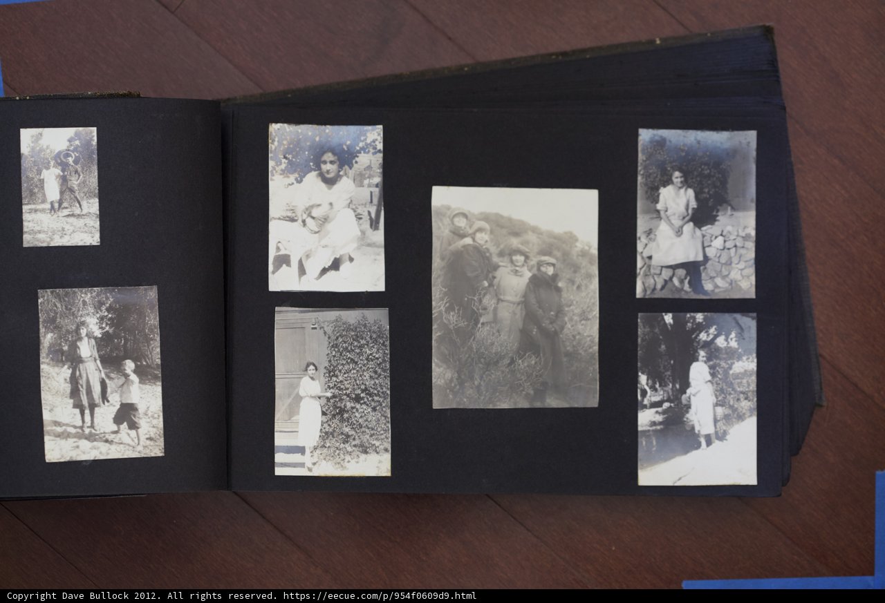 2012 Bullock Curtis Family Photo Album Collage