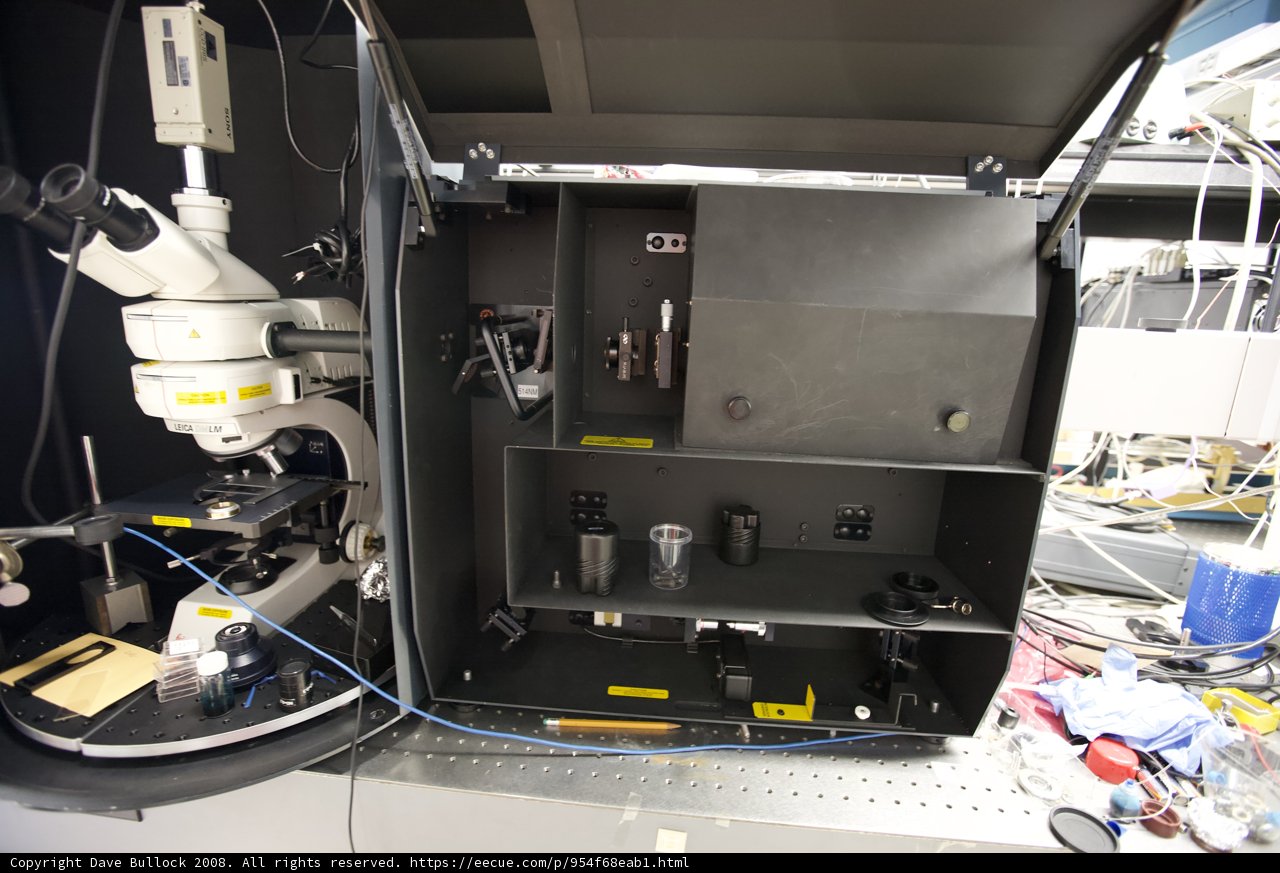 Microscope in a Cozy Lab
