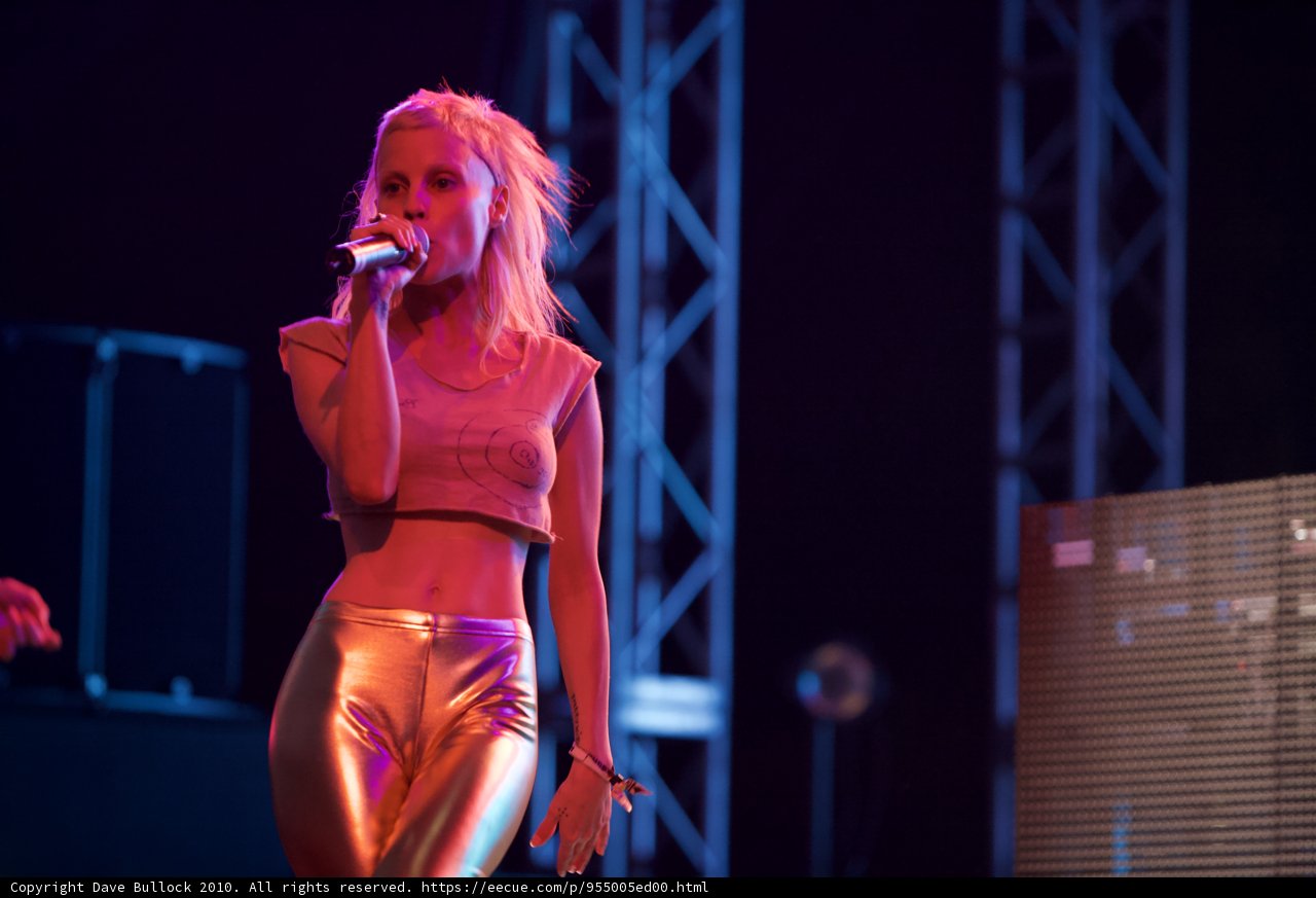 Yolandi Visser rocks Coachella stage