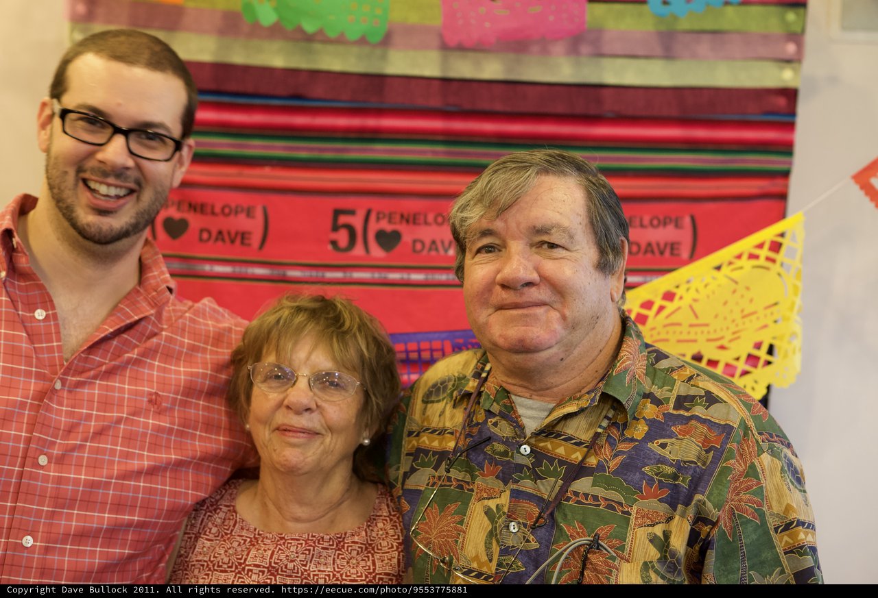 Family Trio Celebrates Five-Year Anniversary Fiesta