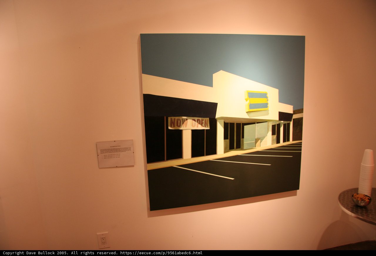 Yellow Sign Building Painting