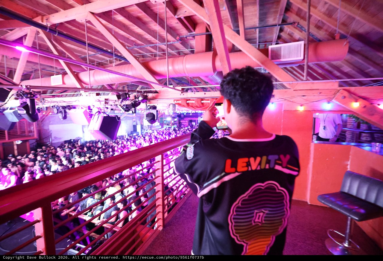 Levity Artist Overlooks Packed Wobbleland Festival Crowd