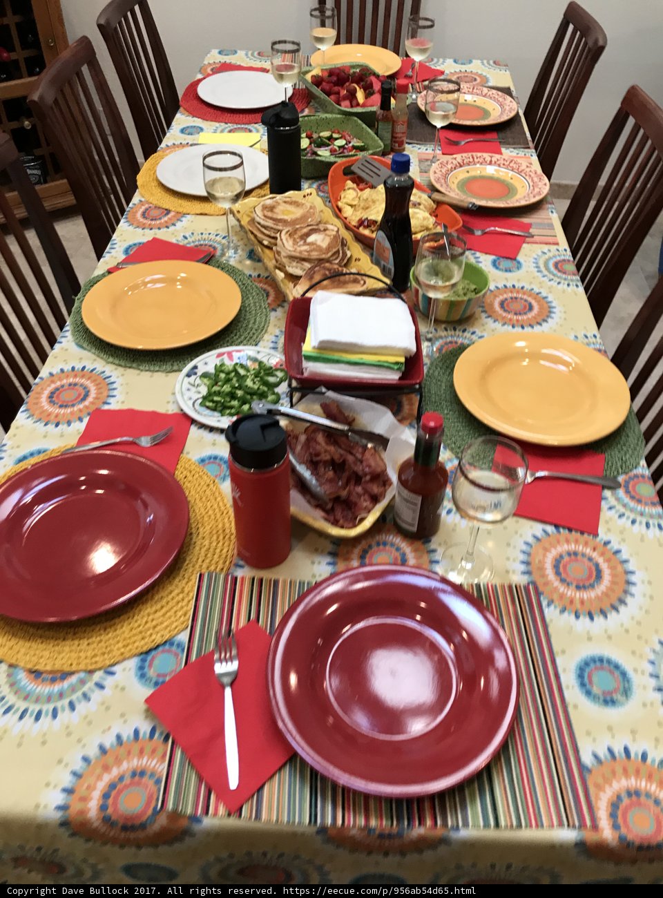 Classic Dining Table Setting