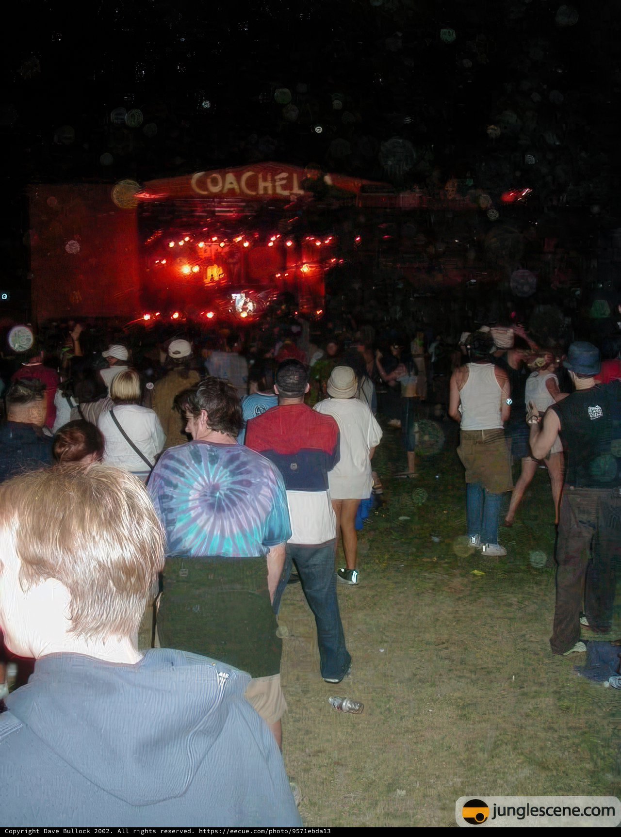 Nighttime Crowd at Coachella